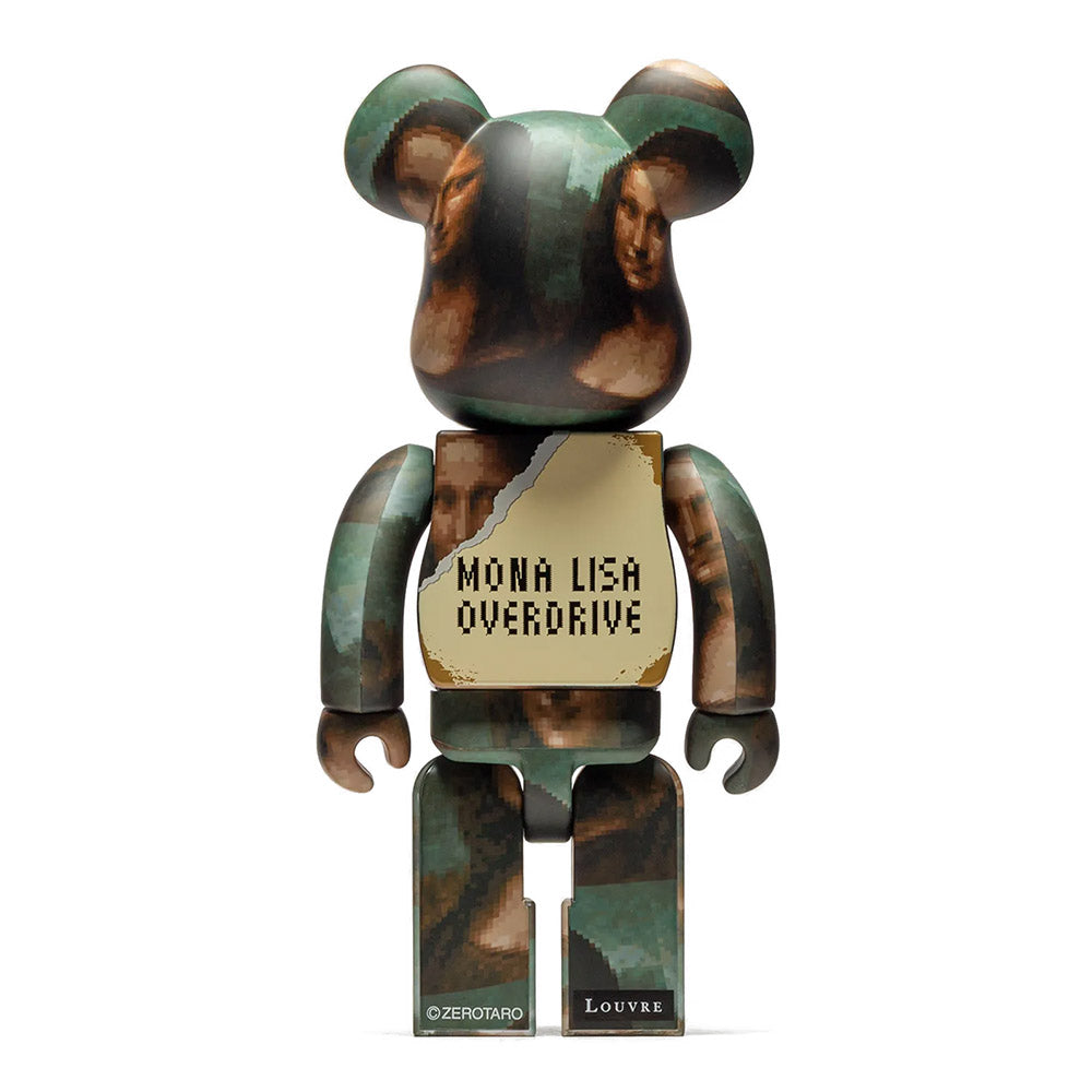 BEARBRICK 1000% ZEROTARO MONA LISA OVERDRIVE