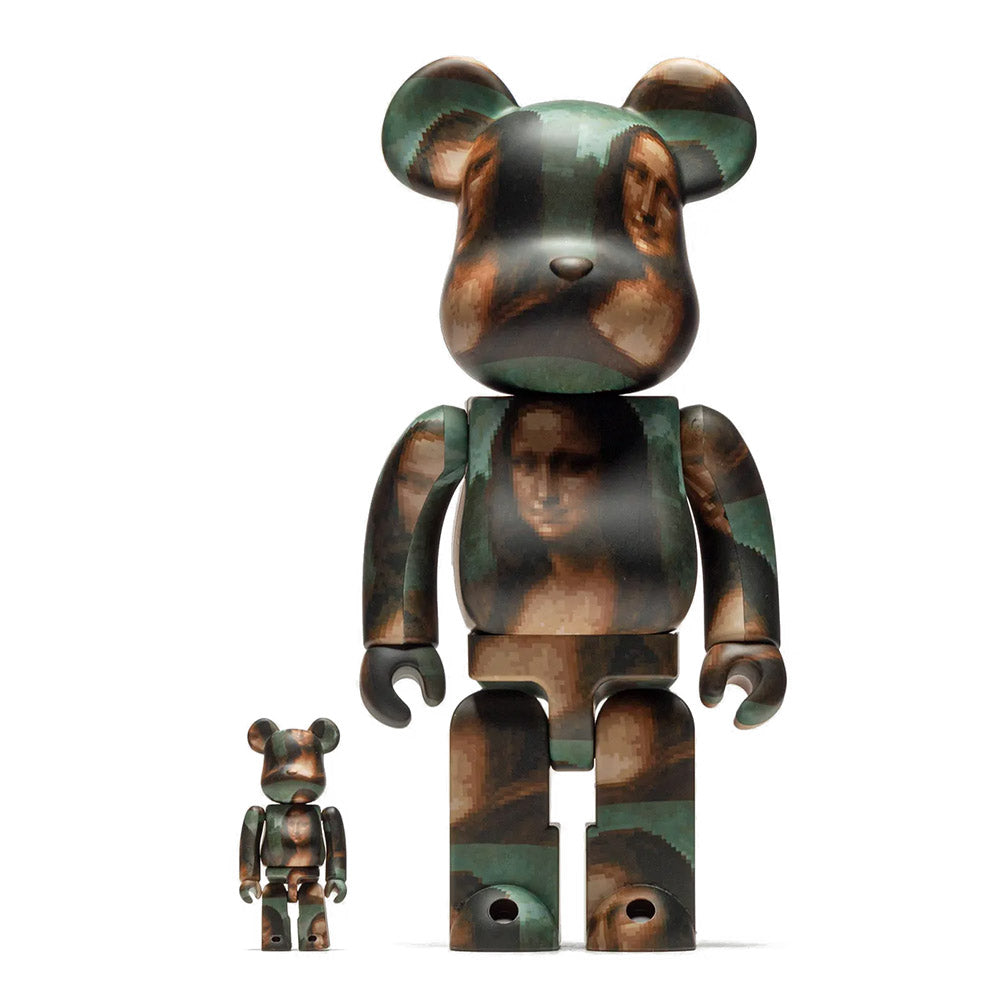 BEARBRICK 400% ZEROTARO MONA LISA OVERDRIVE 2-PACK