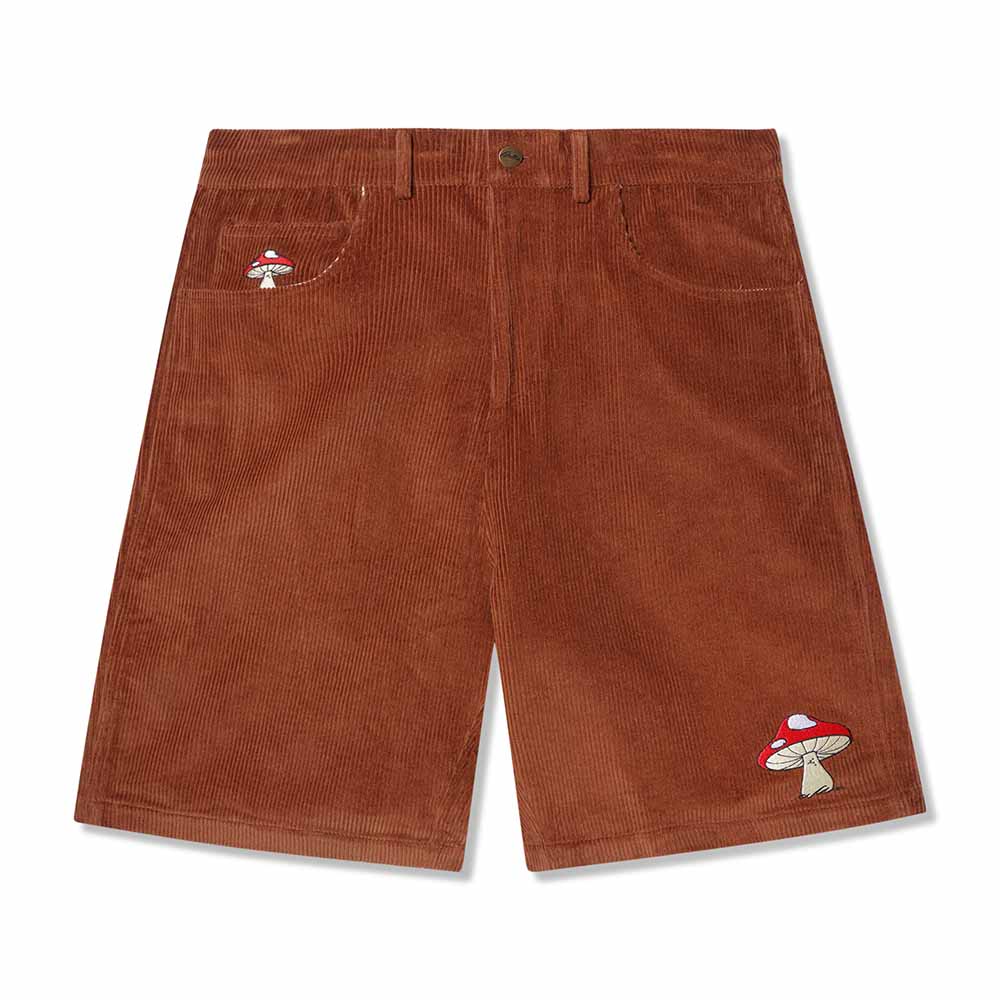 MUSHROOM CORDUROY SHORTS