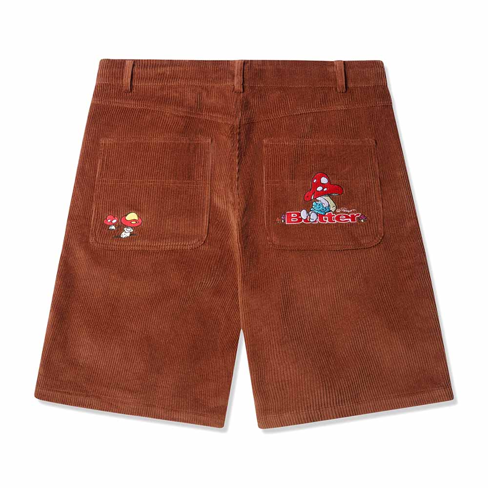 MUSHROOM CORDUROY SHORTS