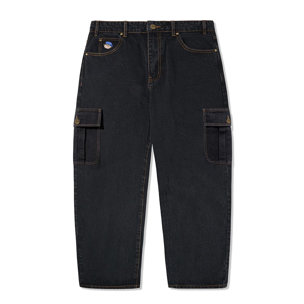 SANTOSUOSSO CARGO DENIM JEANS