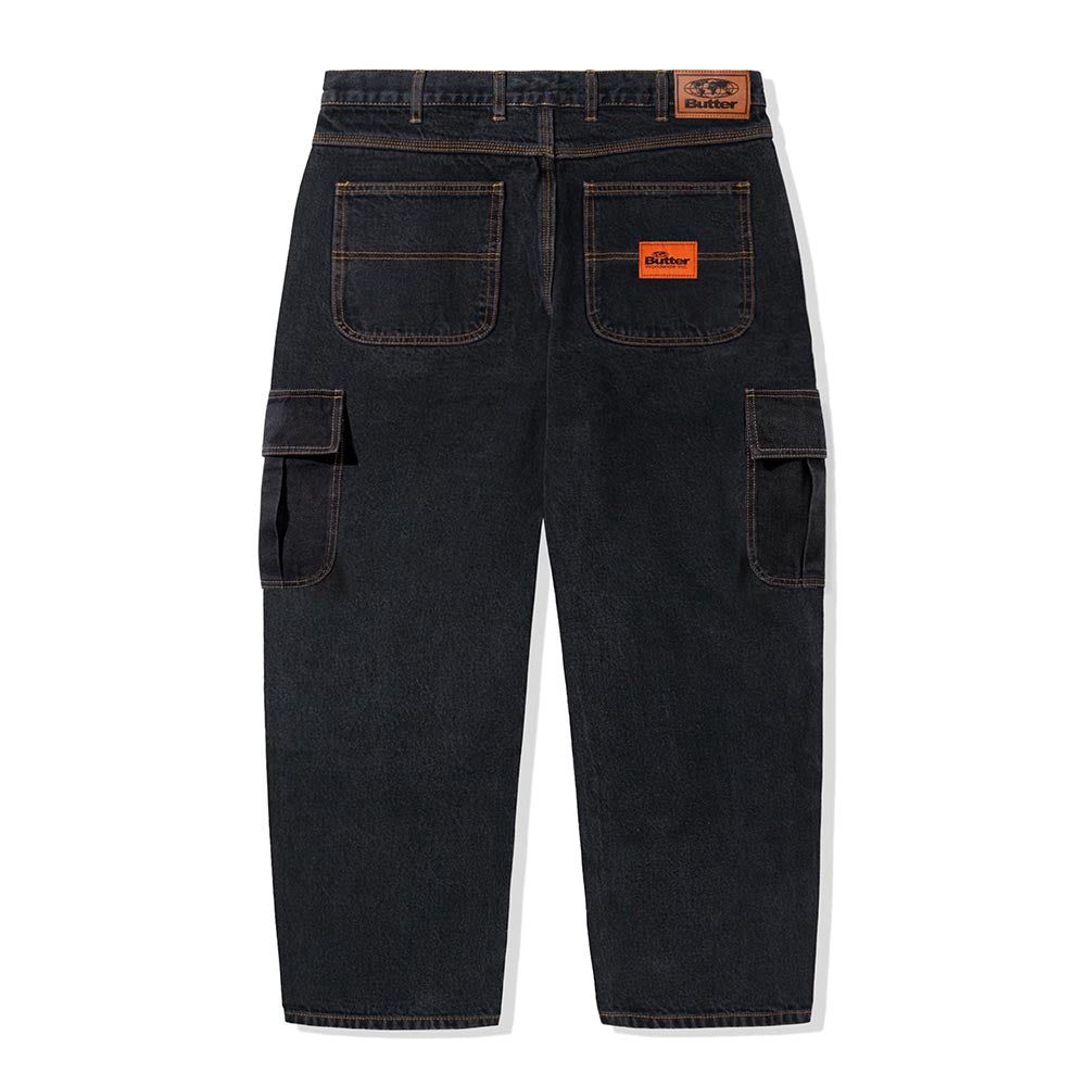 SANTOSUOSSO CARGO DENIM JEANS