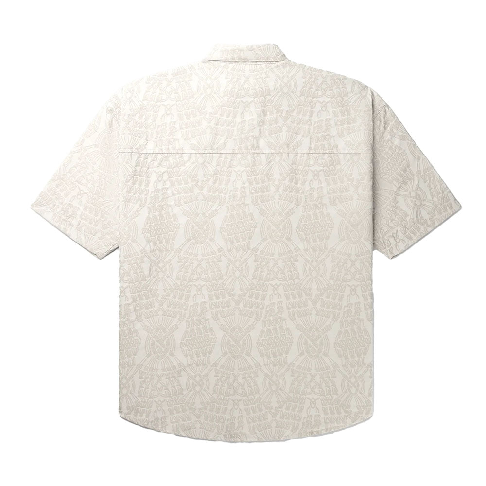 ZURI MACRAME JACQUARD RELAXED SS SHIRT