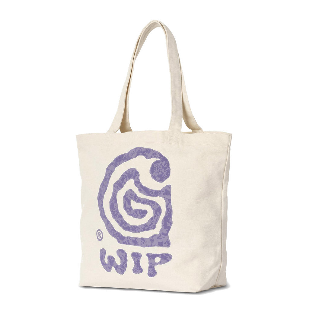 HELIX PRINT CANVAS GRAPHIC TOTE BAG