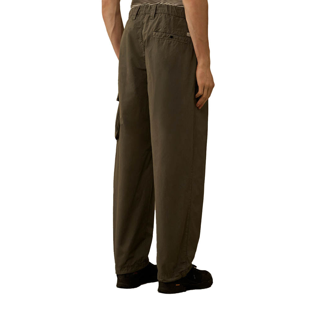 COTTON RIP-STOP BOXY LENS CARGO PANTS