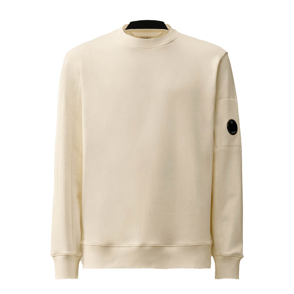 DIAGONAL RAISED FLEECE CREWNECK LENS SWEATSHIRT