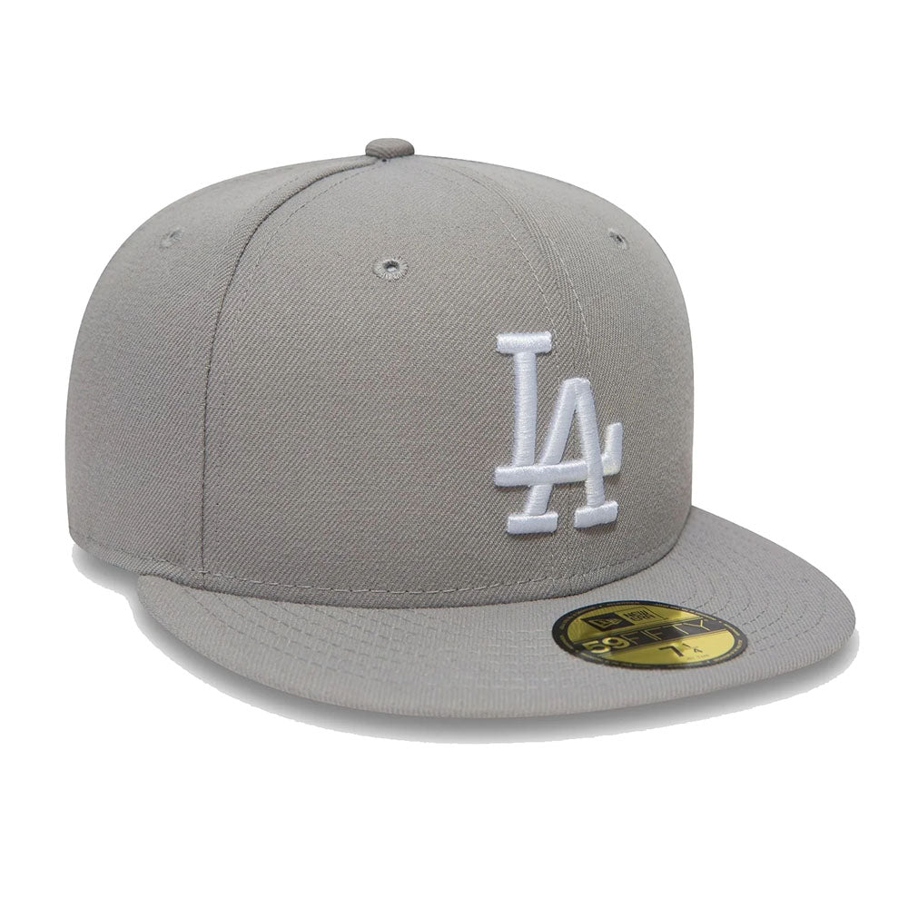 LA DODGERS ESSENTIAL GREY 59FIFTY CAP