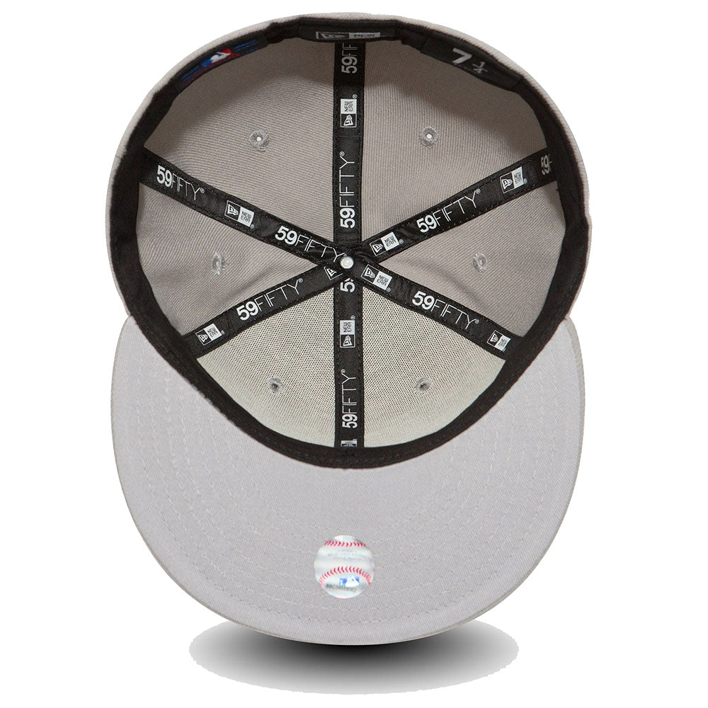 LA DODGERS ESSENTIAL GREY 59FIFTY CAP