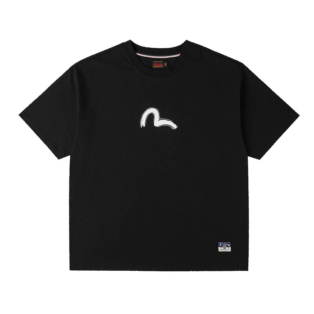 HAND-BRUSHED DAICOCK PRINT T-SHIRT