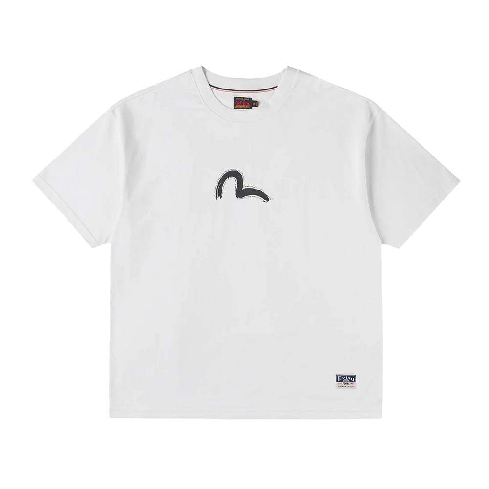 HAND-BRUSHED DAICOCK PRINT T-SHIRT