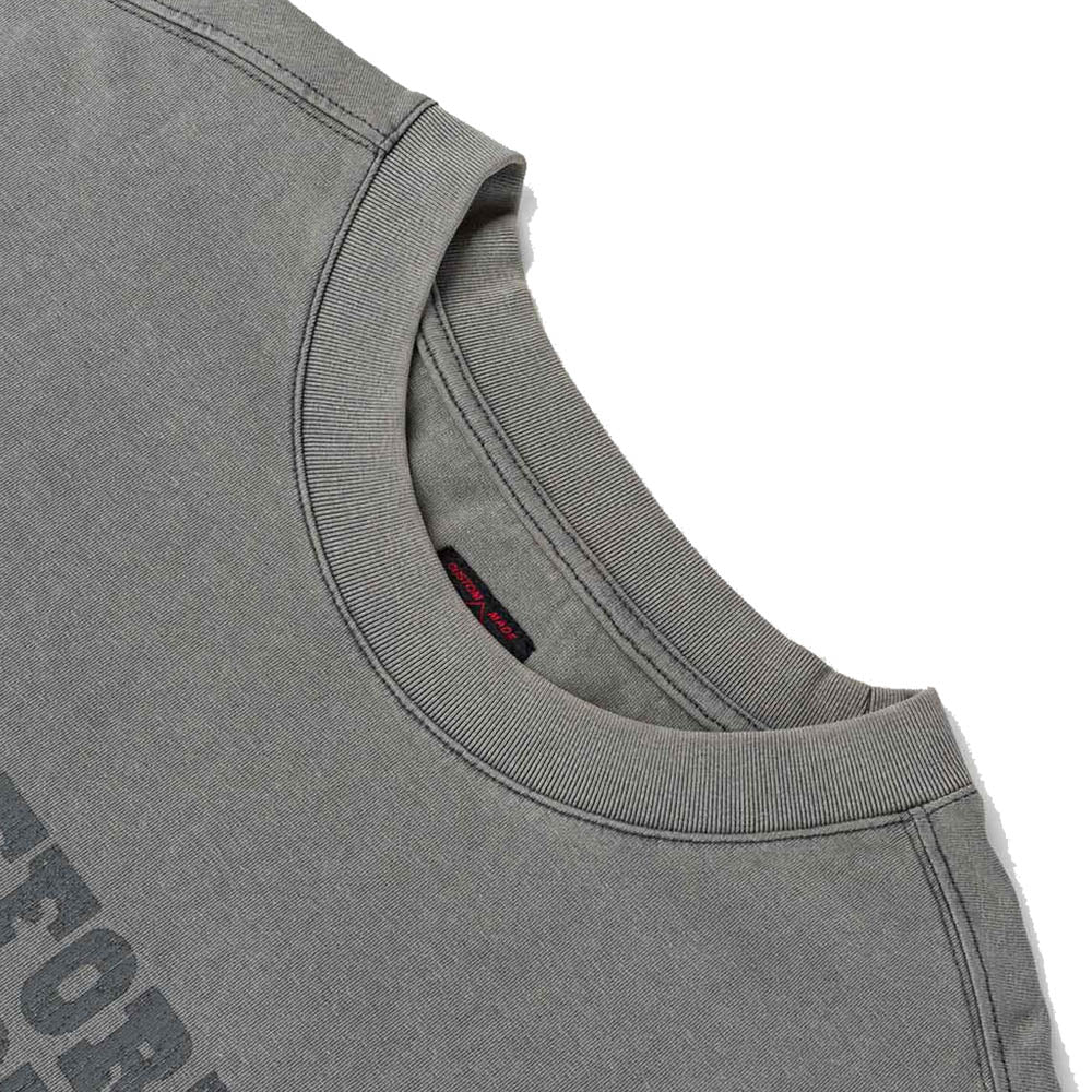 REVERSED SEAGULL SLOGAN LONG-SLEEVE T-SHIRT