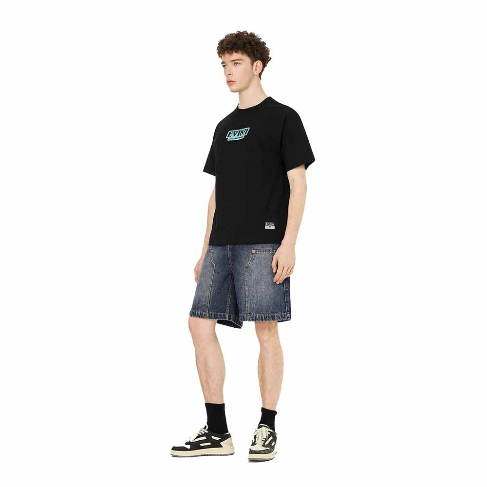 SLOGAN AND TOTEM DAICOCK PRINT RELAX FIT T-SHIRT