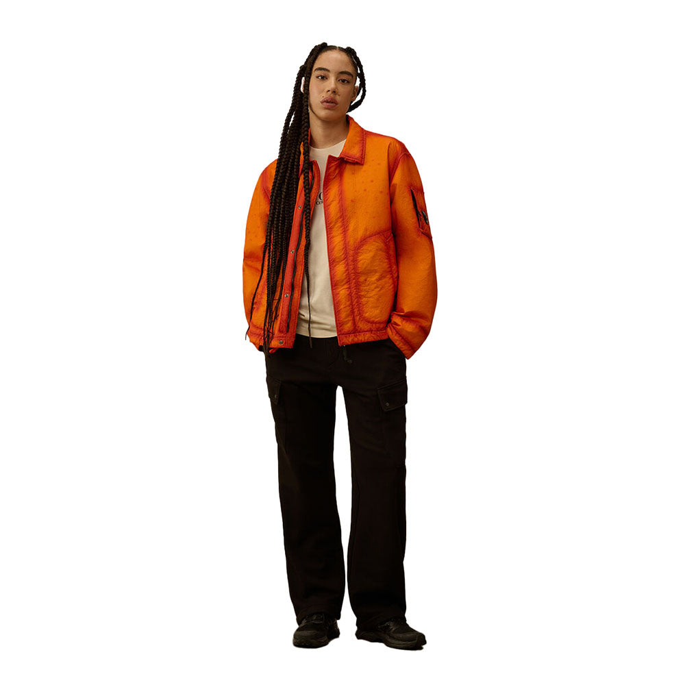 C.P. Company Feltro bi-film short jacket russet orange | Kozmo Laze