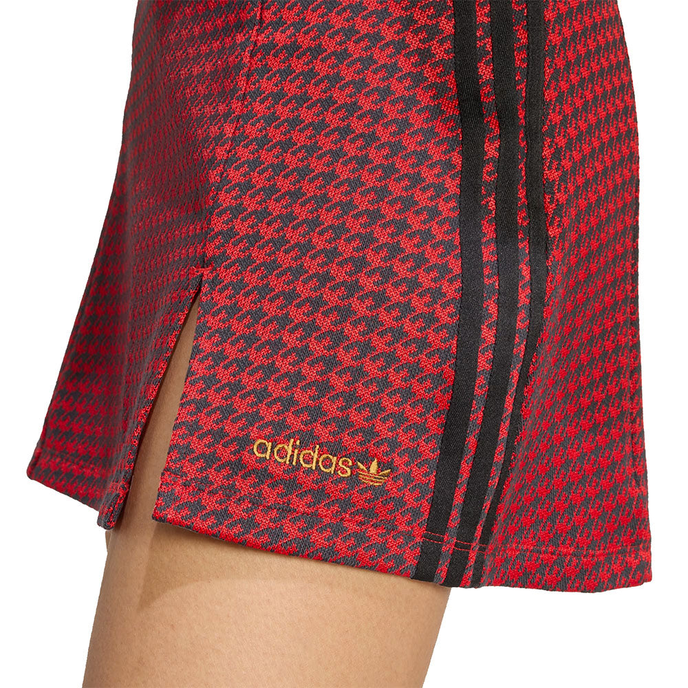 HOUNDSTOOTH TAILORED SKIRT