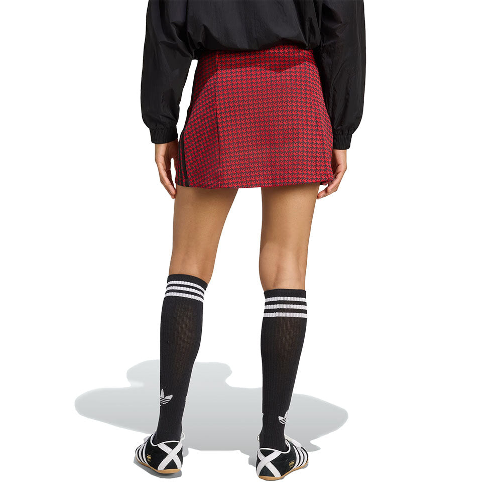 HOUNDSTOOTH TAILORED SKIRT