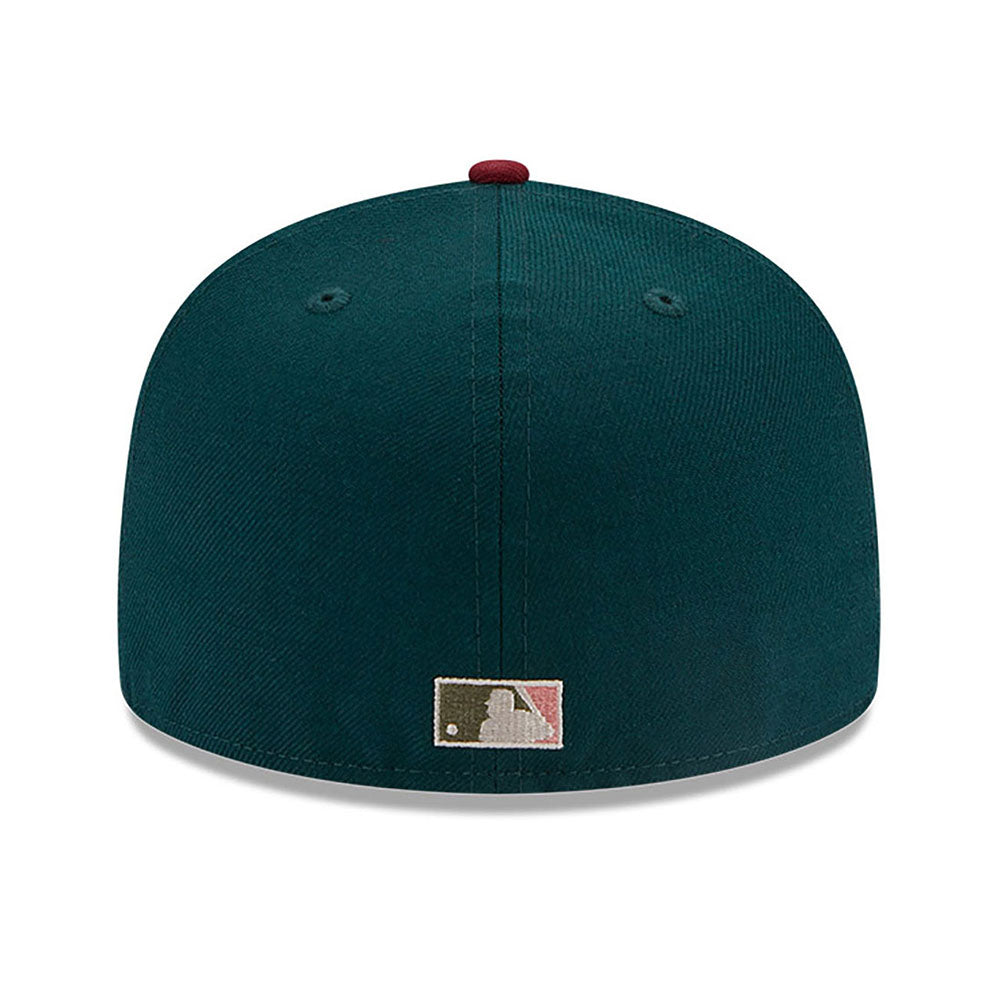 LA DODGERS MLB CONTRAST WORLD SERIES DARK GREEN 59FIFTY FITTED CAP