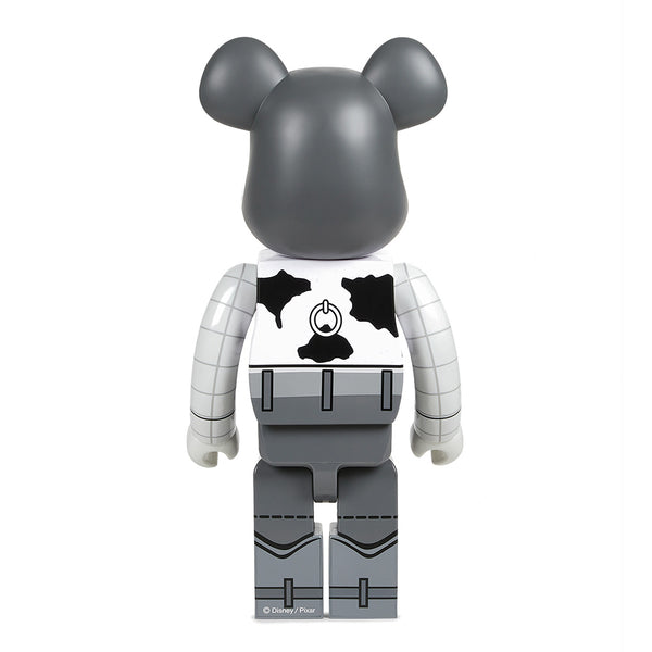 BEARBRICK 1000% TOY STORY WOODY BLACK AND WHITE
