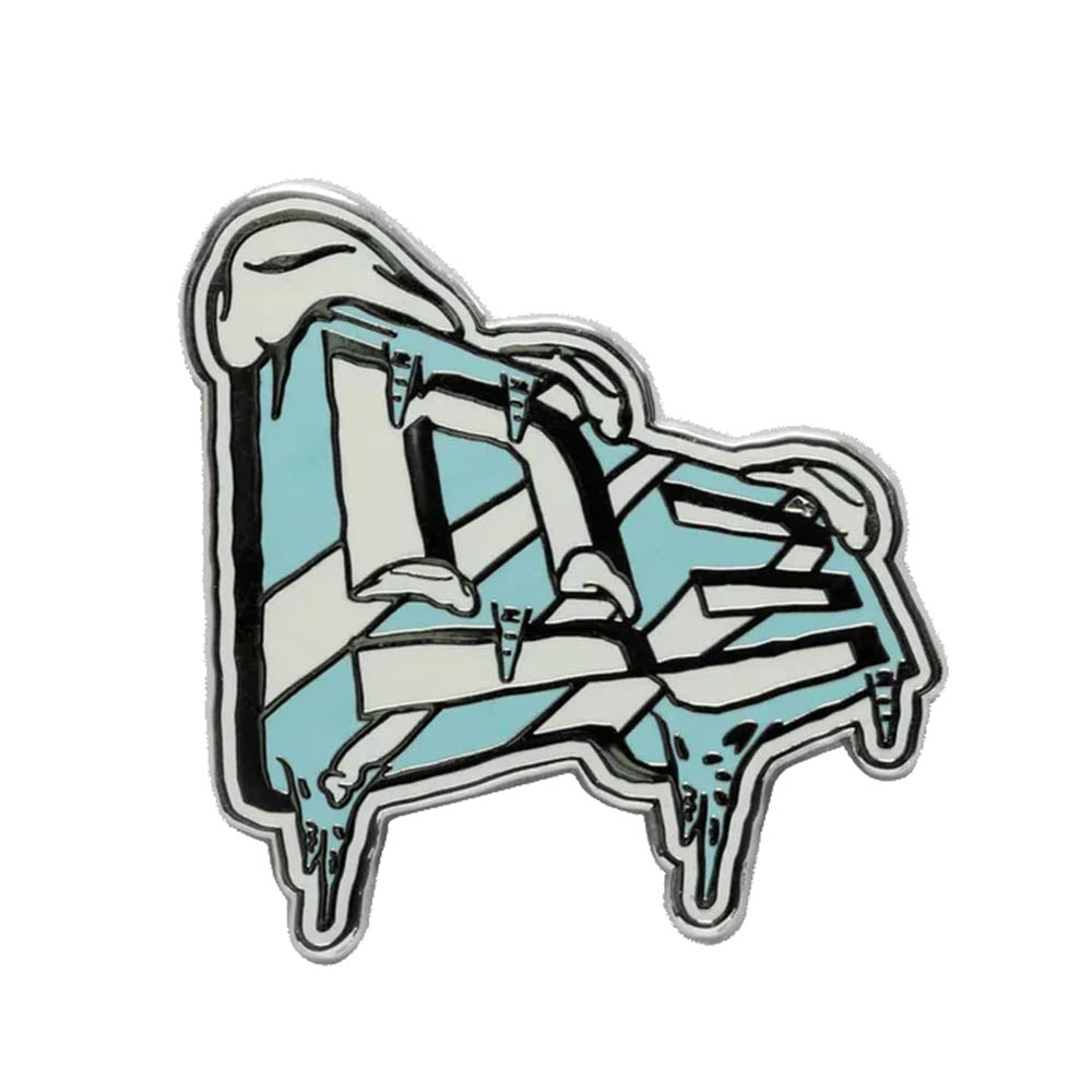 ICED FLAG PIN BADGE