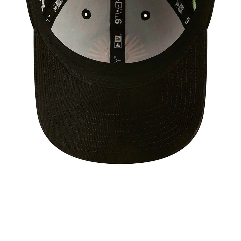 NEW ERA WASHED GRAPHIC BLACK 9TWENTY ADJUSTABLE CAP