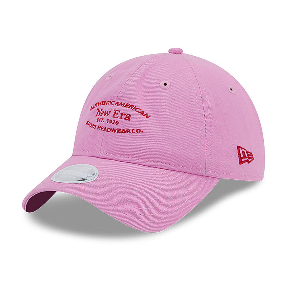 9TWENTY REGOLABILE NEW ERA WASHED WOMENS ROSA