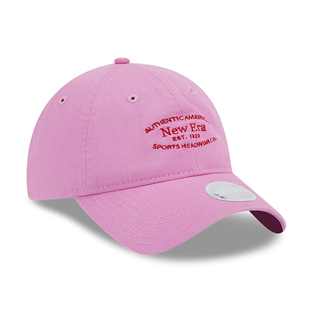 9TWENTY REGOLABILE NEW ERA WASHED WOMENS ROSA