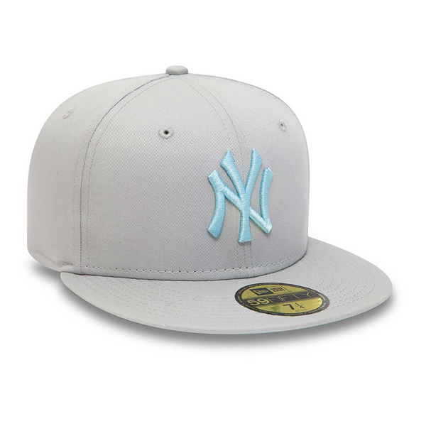 NEW YORK YANKEES LEAGUE ESSENTIAL GREY 59FIFTY FITTED CAP