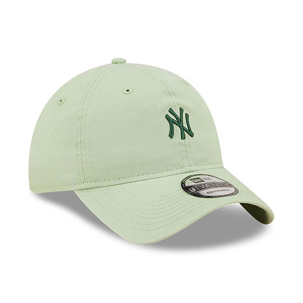 NEW YORK YANKEES MINI LOGO GREEN 9TWENTY ADJUSTABLE CAP