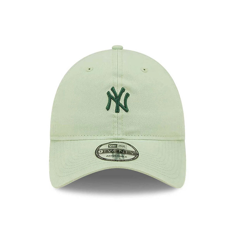 NEW YORK YANKEES MINI LOGO GREEN 9TWENTY ADJUSTABLE CAP