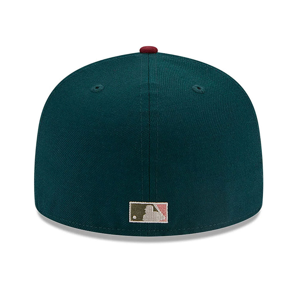 NEW YORK YANKEES MLB CONTRAST WORLD SERIES DARK GREEN 59FIFTY FITTED CAP