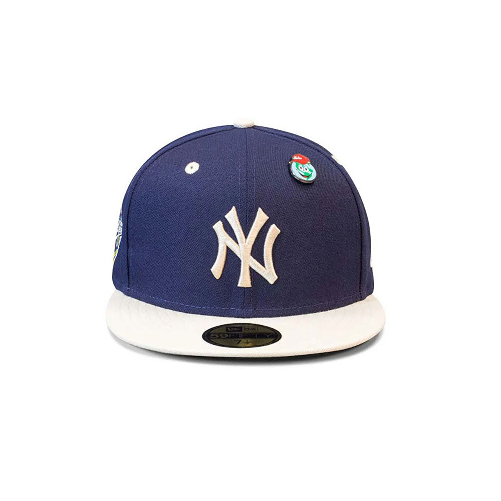 NEW YORK YANKEES MLB WORLD SERIES PIN BLUE 59FIFTY FITTED CAP