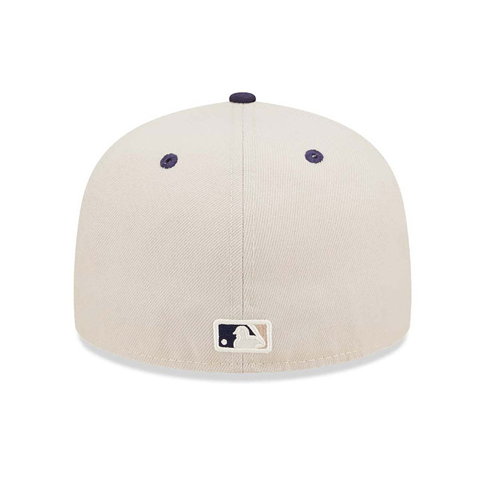 NEW YORK YANKEES MLB WORLD SERIES PIN CREAM 59FIFTY FITTED CAP