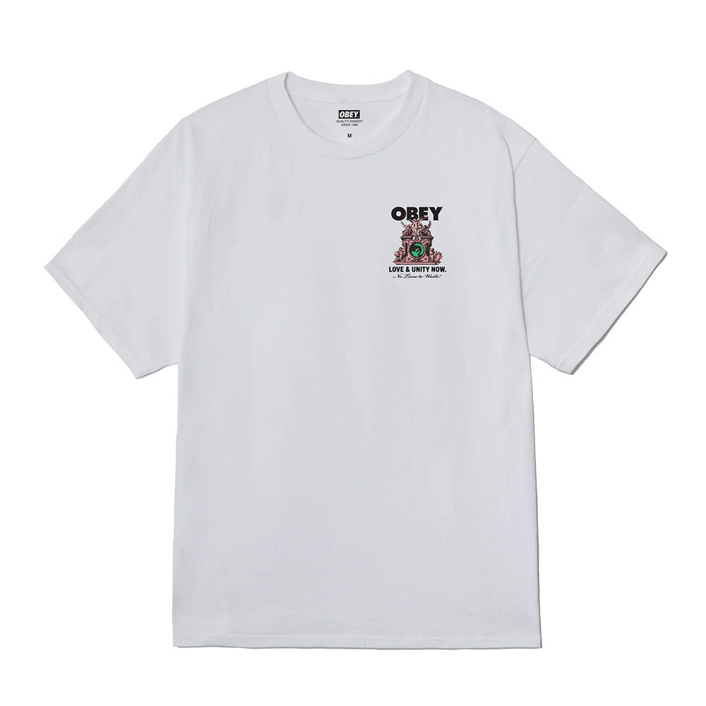 OBEY LOVE & UNITY NOW TEE