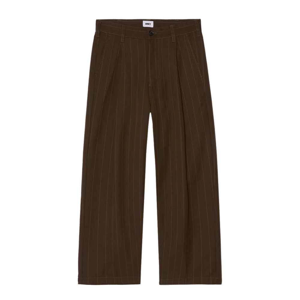 DEAN STRIPE PLEATED PANT