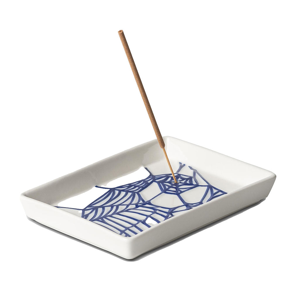 THEORY AND PRACTICE INCENSE TRAY PORCELAIN