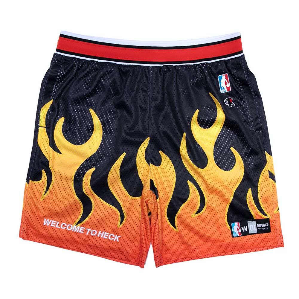 WELCOME TO HECK BASKET BALL SHORTS