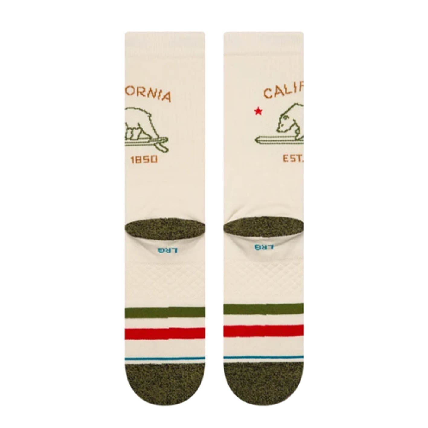 CALIFORNIA REPUBLIC 2 CREW SOCK