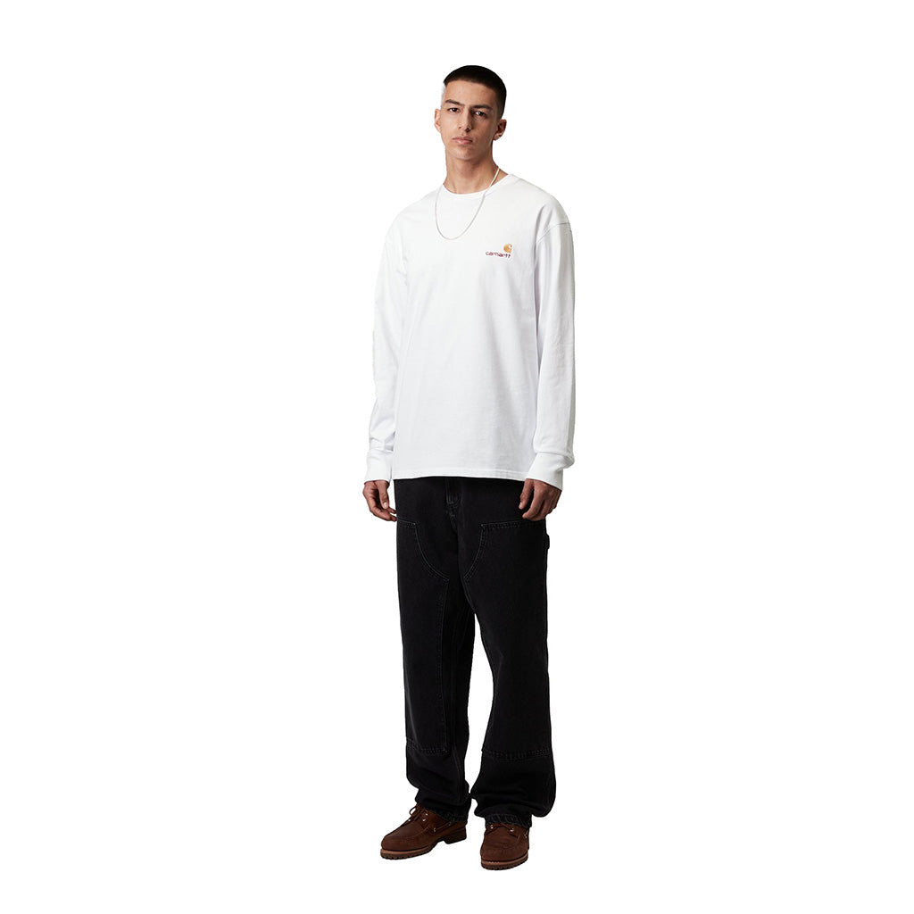 L/S AMERICAN SCRIPT T-SHIRT