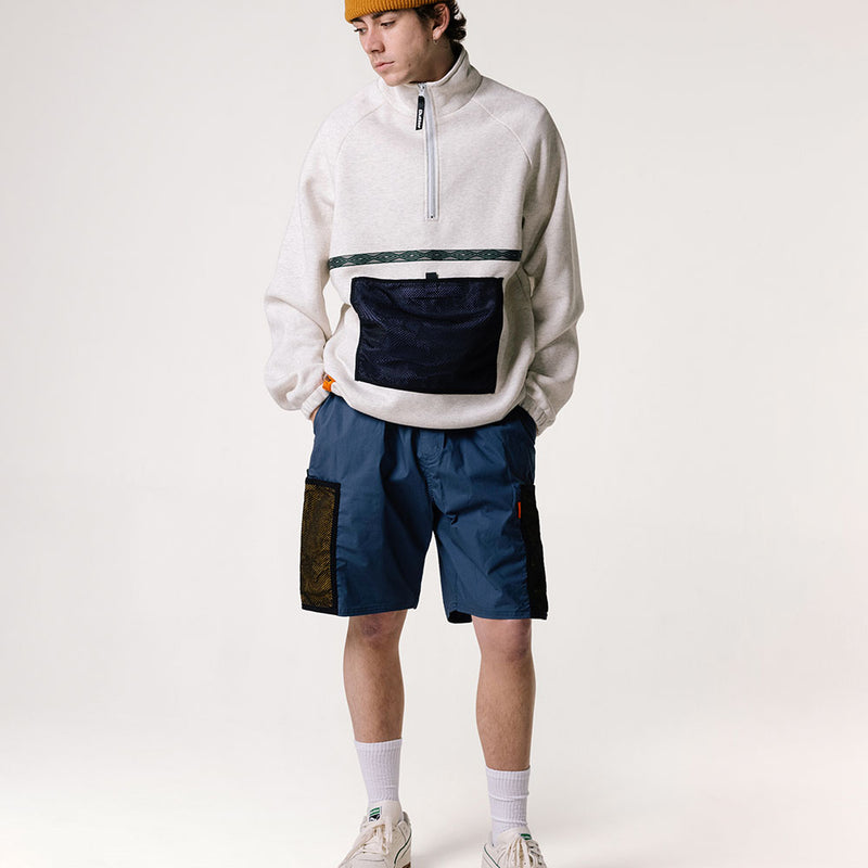 MESH CARGO SHORTS