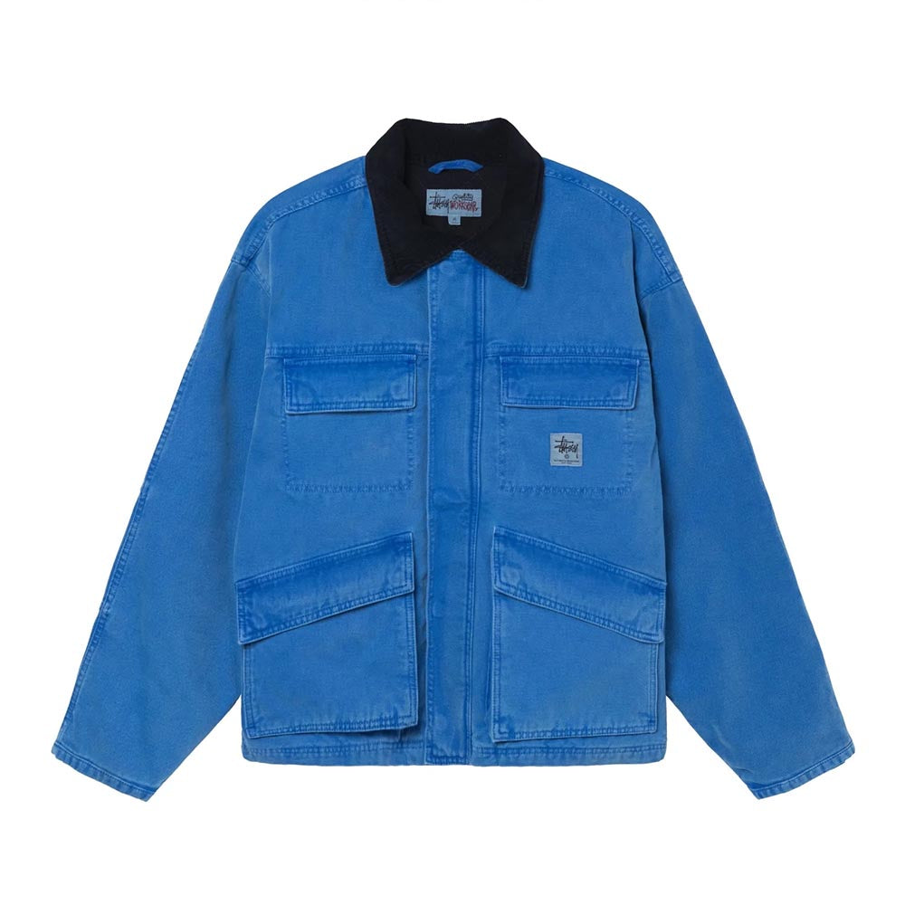 WASHED CANVAS SHOP JACKET