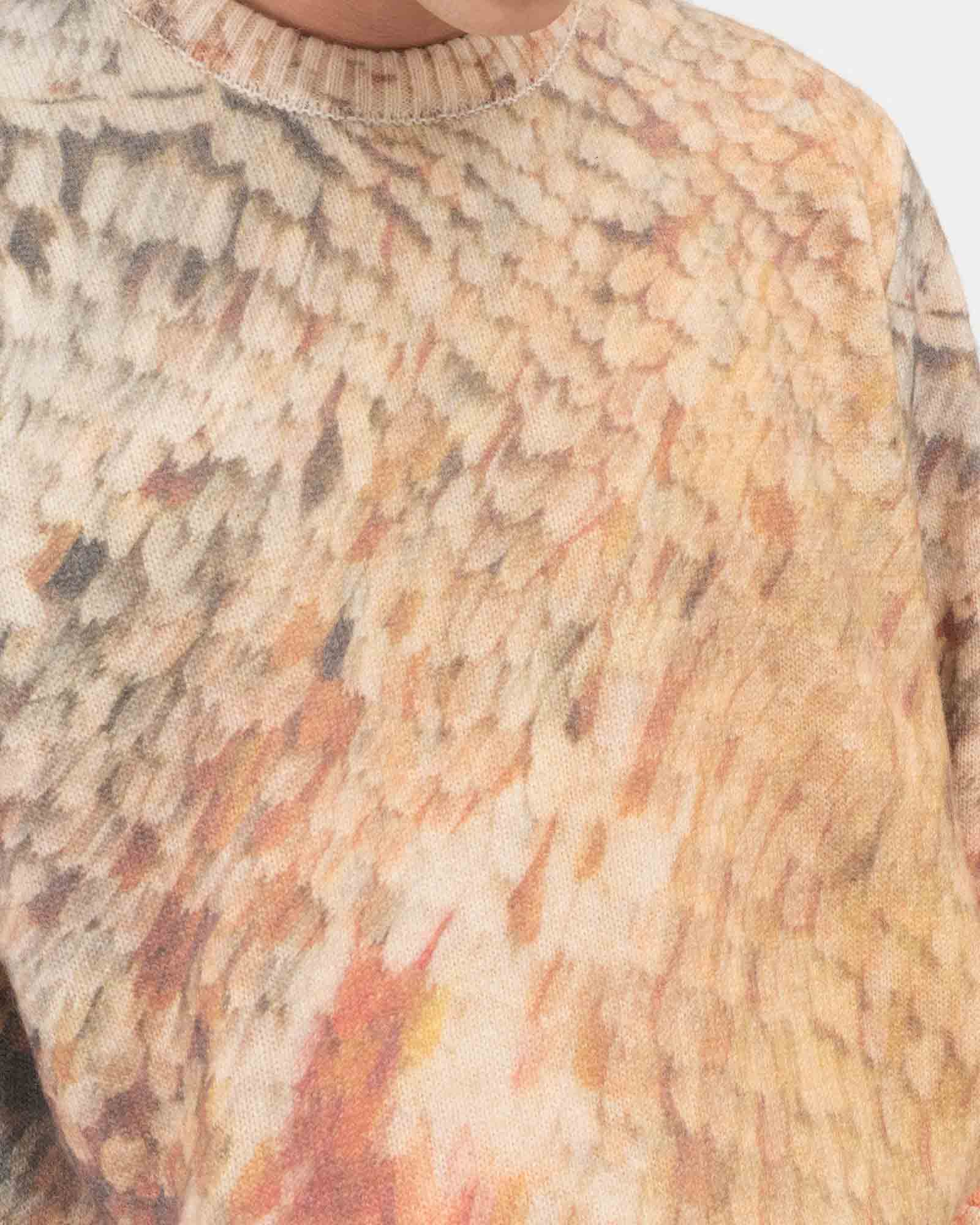 WINGS PRINT SWEATER