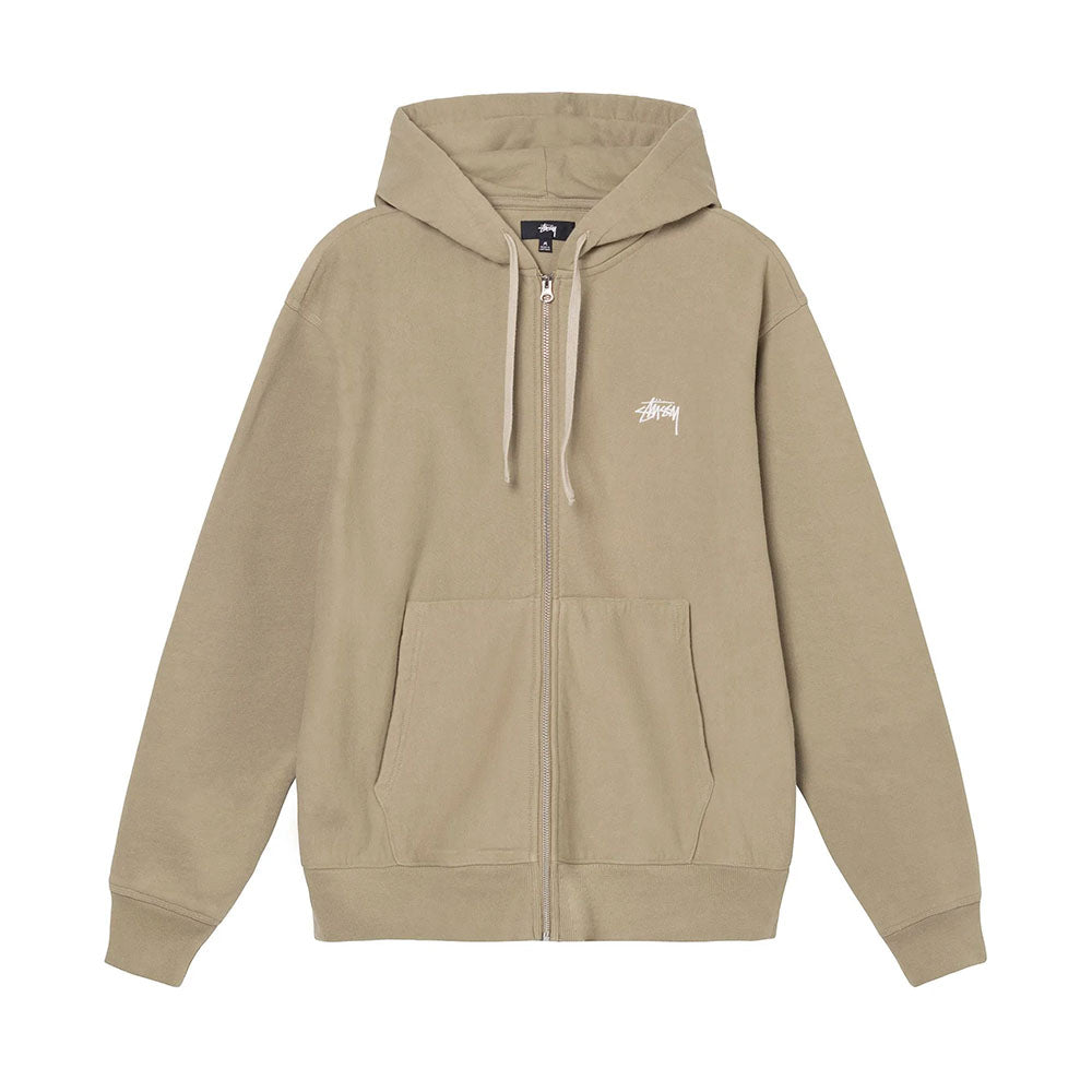 OVERDYED STOCK LOGO ZIP HOOD