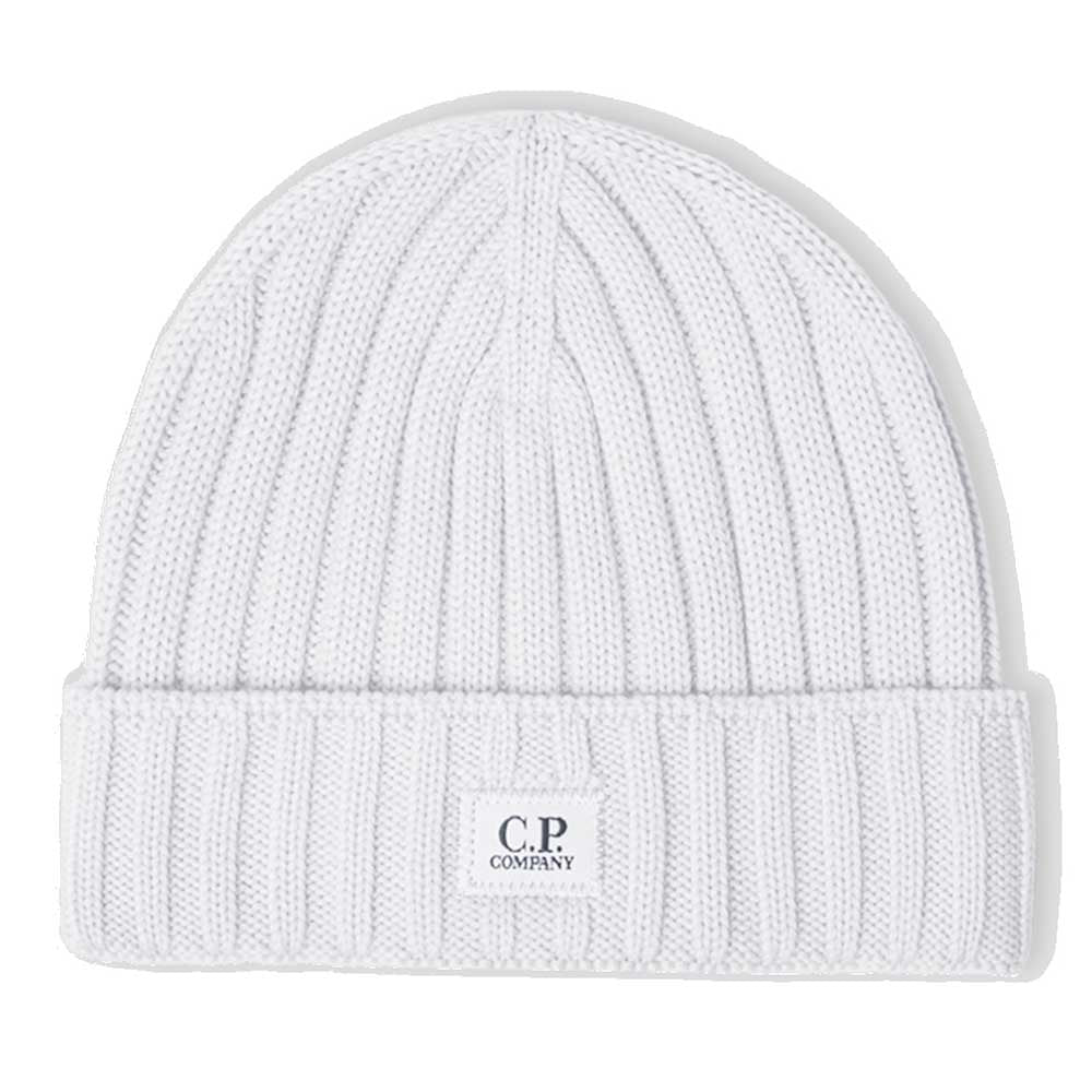 EXTRA FINE MERINO WOOL LOGO BEANIE