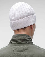 EXTRA FINE MERINO WOOL BEANIE LOGO