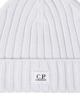 EXTRA FINE MERINO WOOL BEANIE LOGO