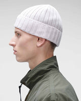 EXTRA FINE MERINO WOOL BEANIE LOGO