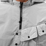CHROME-R DETACHABLE GOGGLE HOOD OVERSHIRT