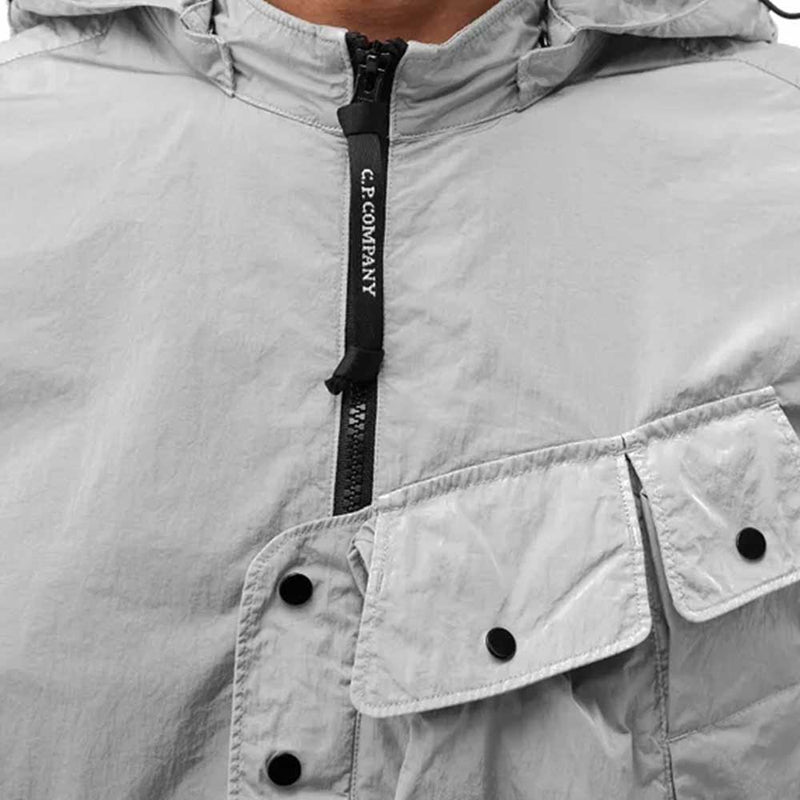 CHROME-R DETACHABLE GOGGLE HOOD OVERSHIRT