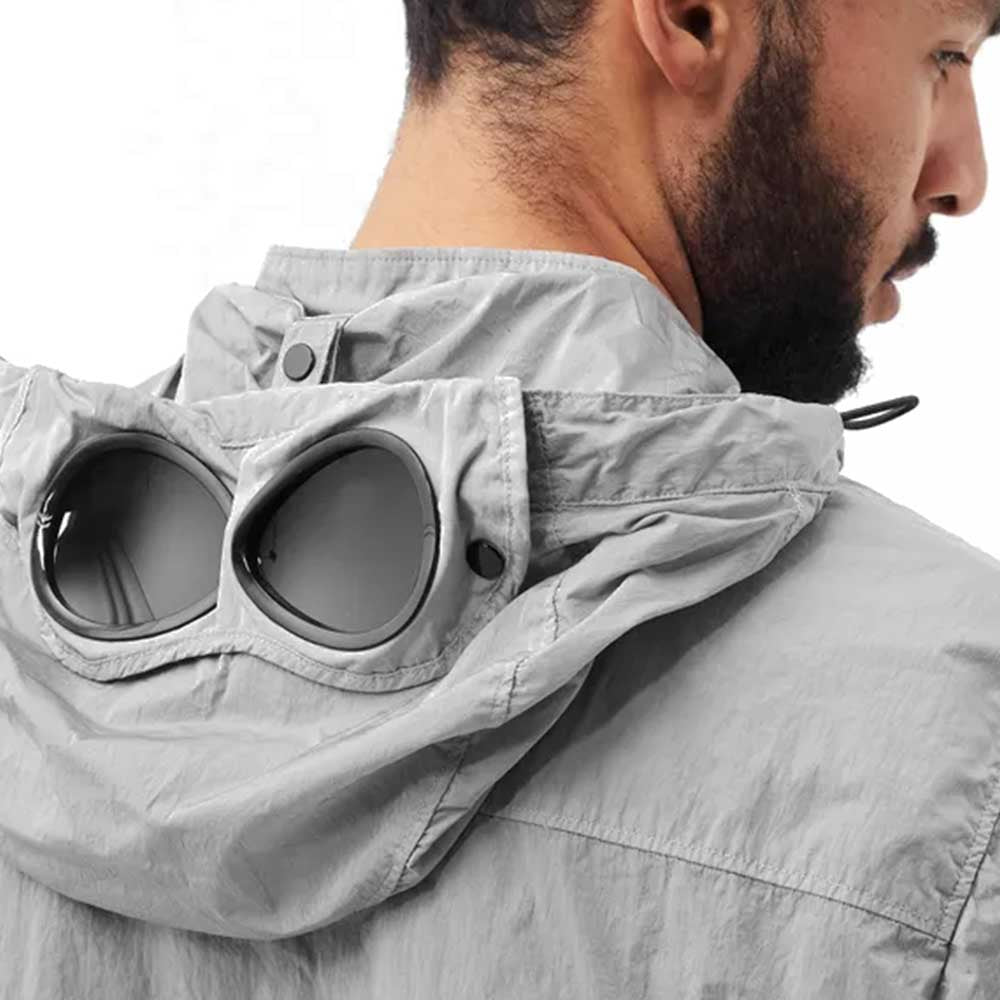 CHROME-R DETACHABLE GOGGLE HOOD OVERSHIRT