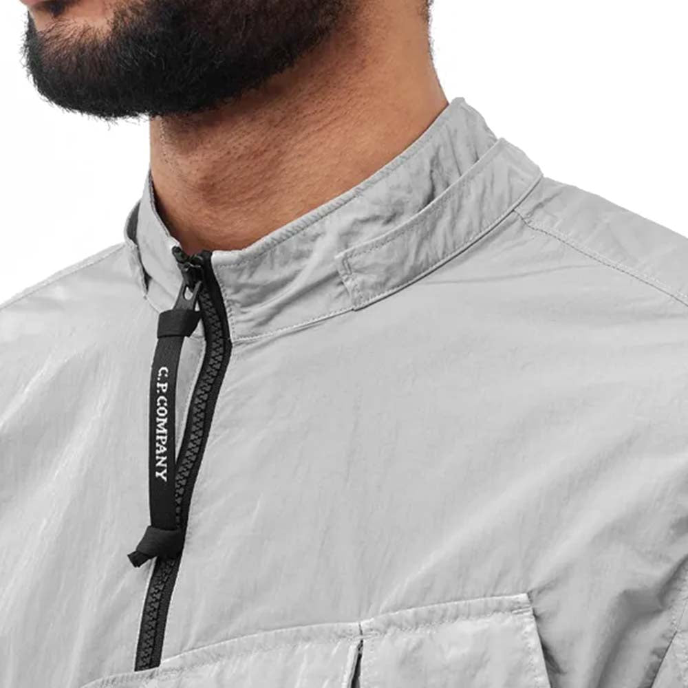 CHROME-R DETACHABLE GOGGLE HOOD OVERSHIRT