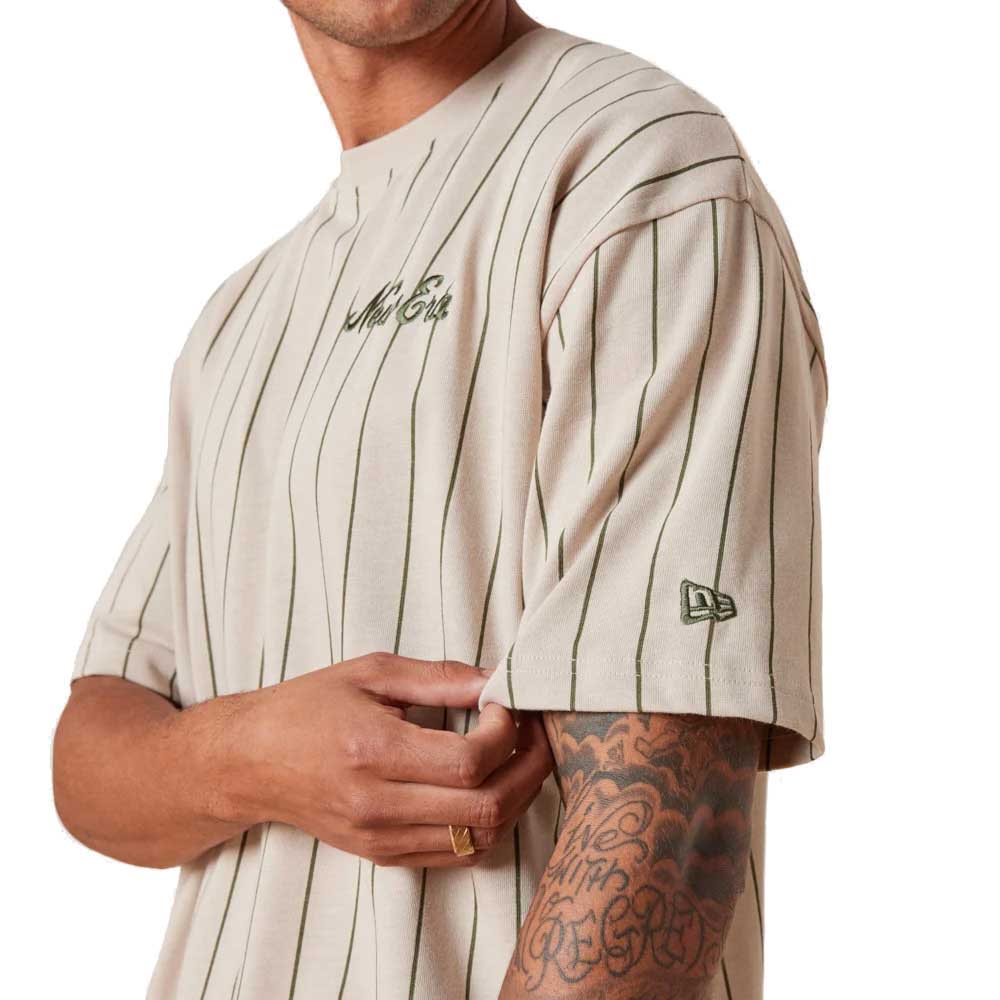 OVERSIZED PINSTRIPE TEE